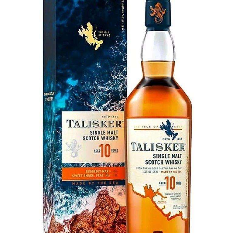  Whisky Talisker 10 años (Con Estuche)