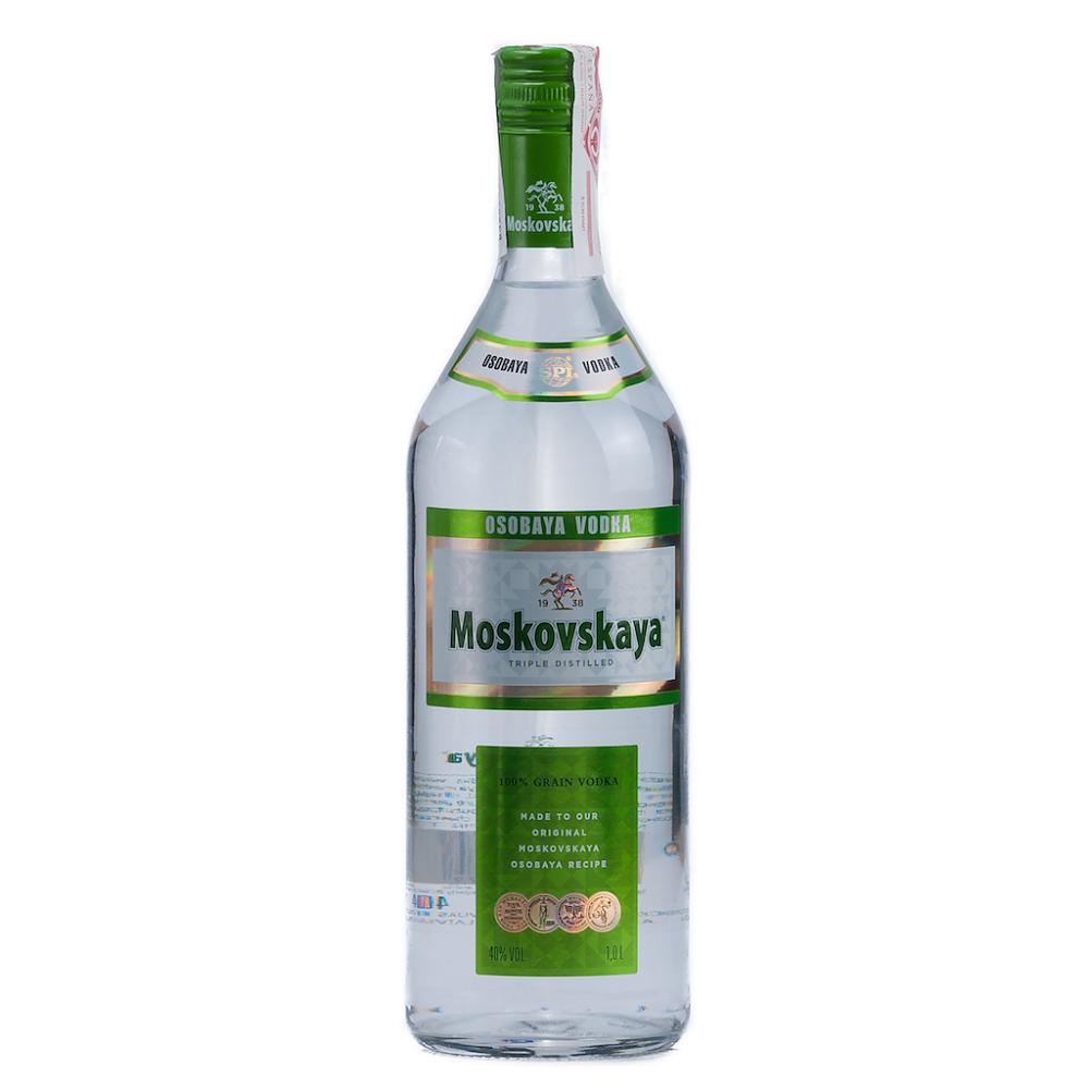  Vodka Moskovskaya 1L